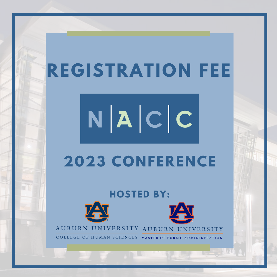 NACC Member Student Attendee - 2023 Biennial Conference Registration Fee $75.00